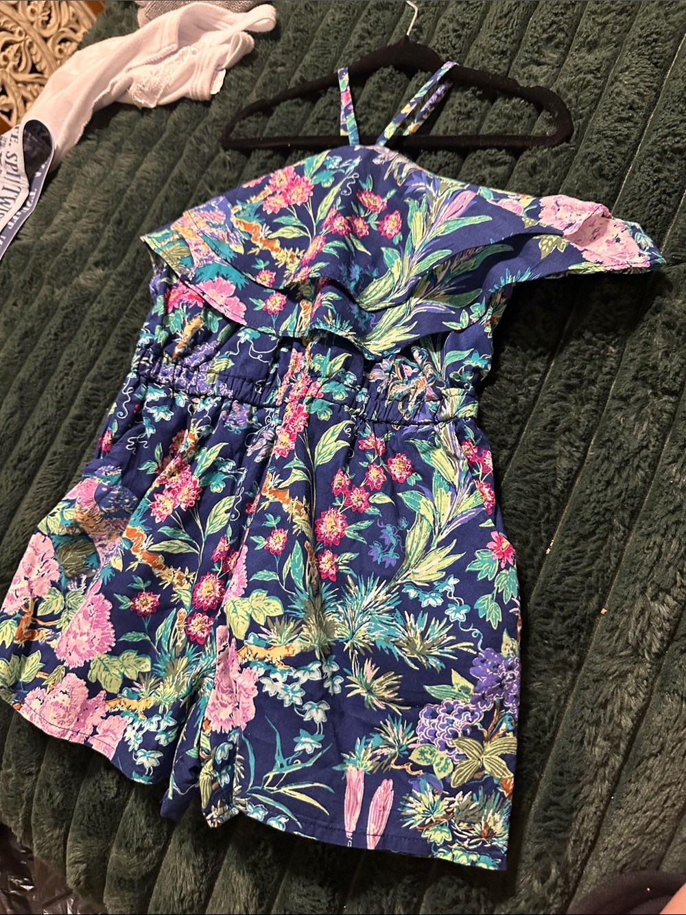 Janie and Jack Navy Floral Dress